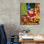 «Santa Pups» par Christopher Nick, art mural sur toile