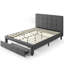 Base de lit tapissier 43 "avec tiroir de rangement-69735576