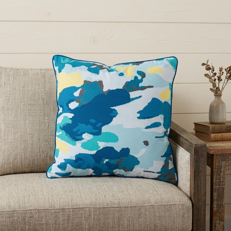 20" Cotton Throw Pillow