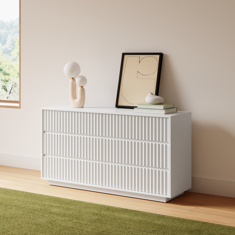 Paloma 60'' W 6 - Drawer Dresser, White