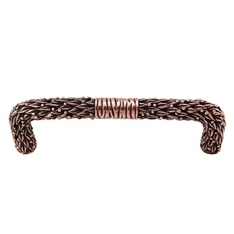 San Michele Arch Pull, 5", Antique Copper