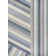 Huddersfield Rainbow Contemporary Stripe Blue/Cream/Gray Rug