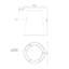 Hartford LED Outdoor Flush Mount-64113090