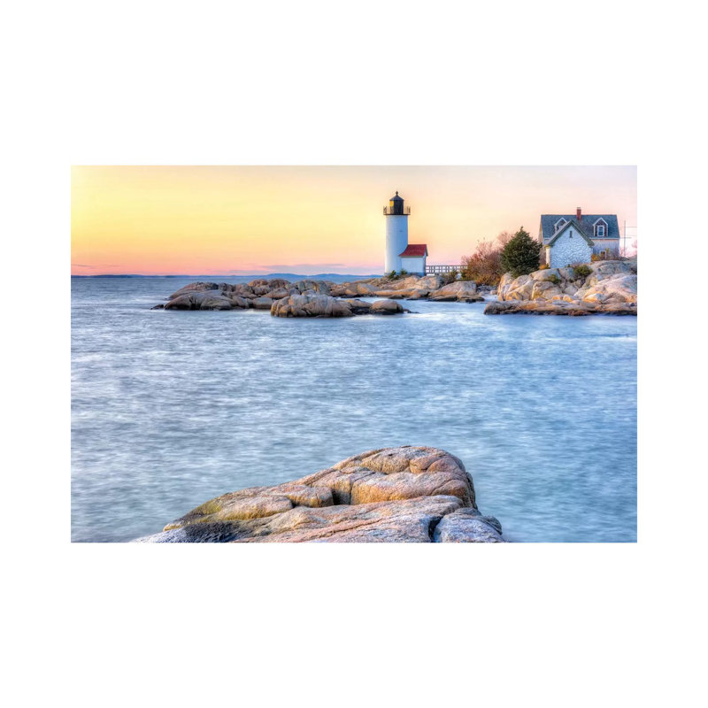 Annisquam Sunset by David Gardiner - Print on Canvas, Wrapped Canvas, 30.48cm H x 45.72cm W x 1.91cm D