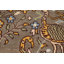 Tapis indien en laine à motif animaux 5 pi 1 po x 2 pi 11 po