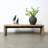 Approx.60 Inches Rustic Vintage Waterfall Coffee Table Weathered Natural