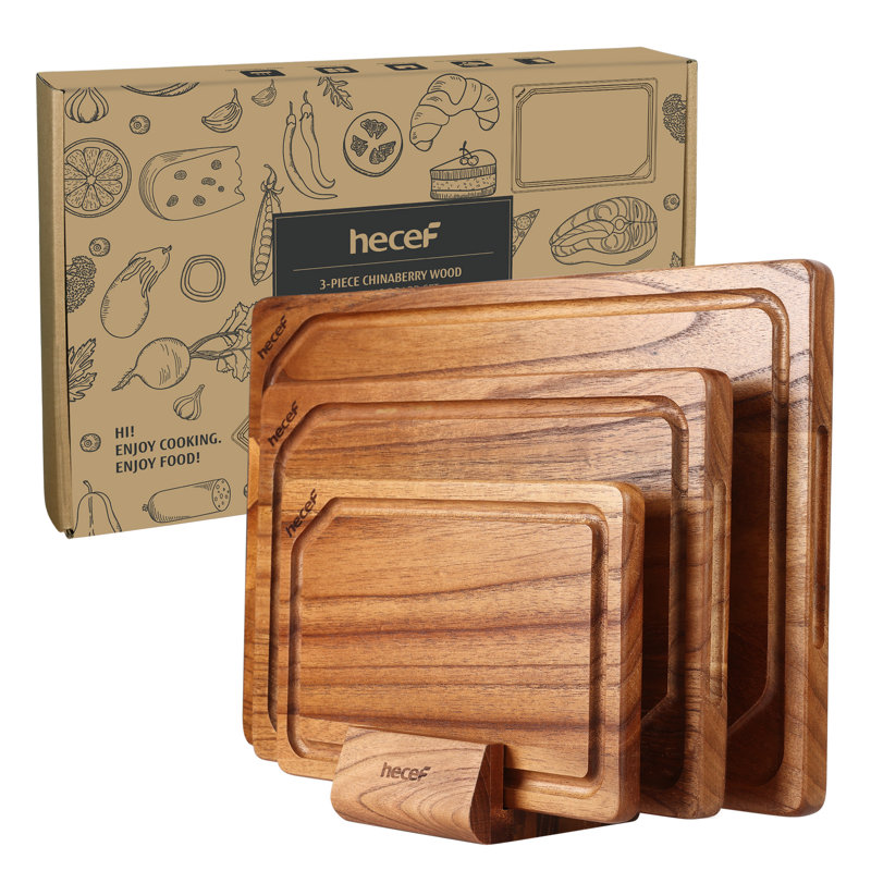 Ensemble de 3 planches à découper Hecef