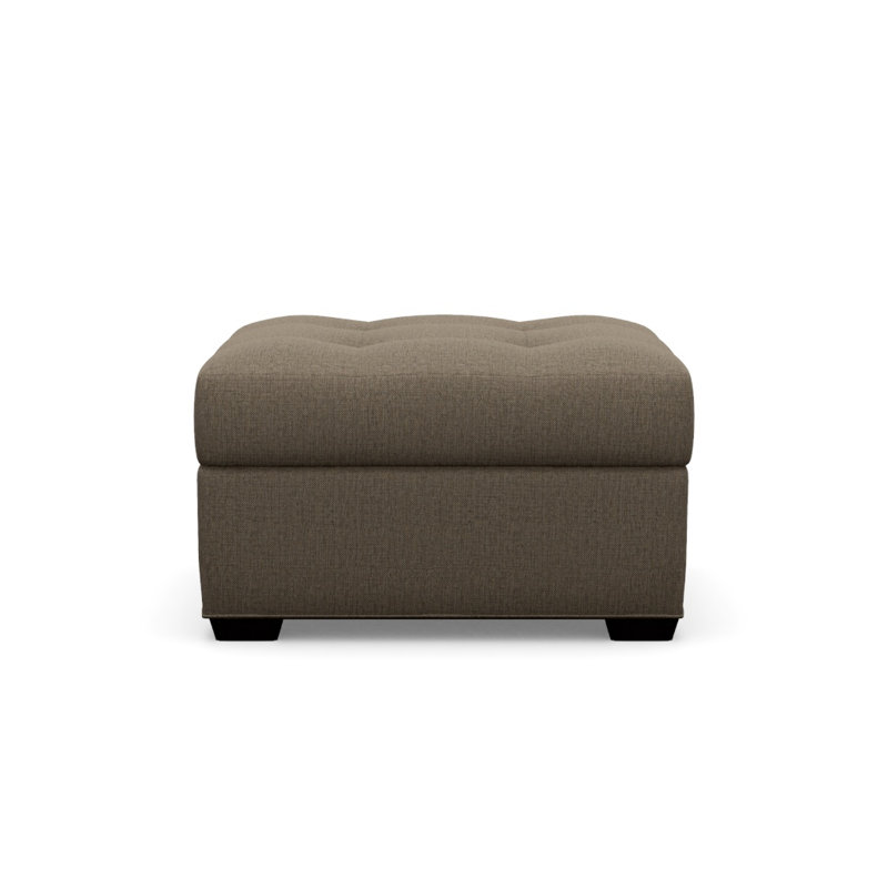 Baxter Square Ottoman, Java, Grande 120912