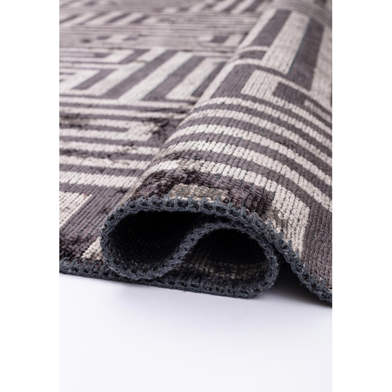 Rapture Geometric Shapes Area Rug, Rectangle 9'10" x 14'