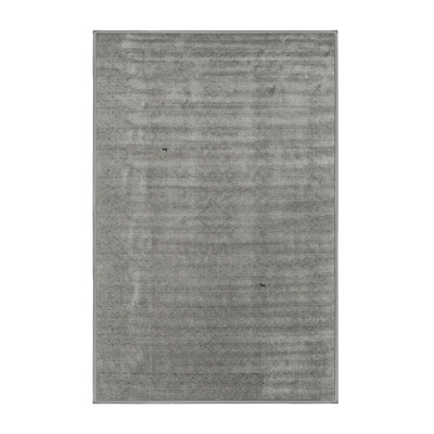 Tapis noir/gris