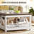 31.5'' Farmhouse Square Coffee Table With Open Storage-1427045955-1427045957