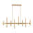 Trivon 8 - Light Dimmable Linear Kitchen Island Chandelier-1401182134