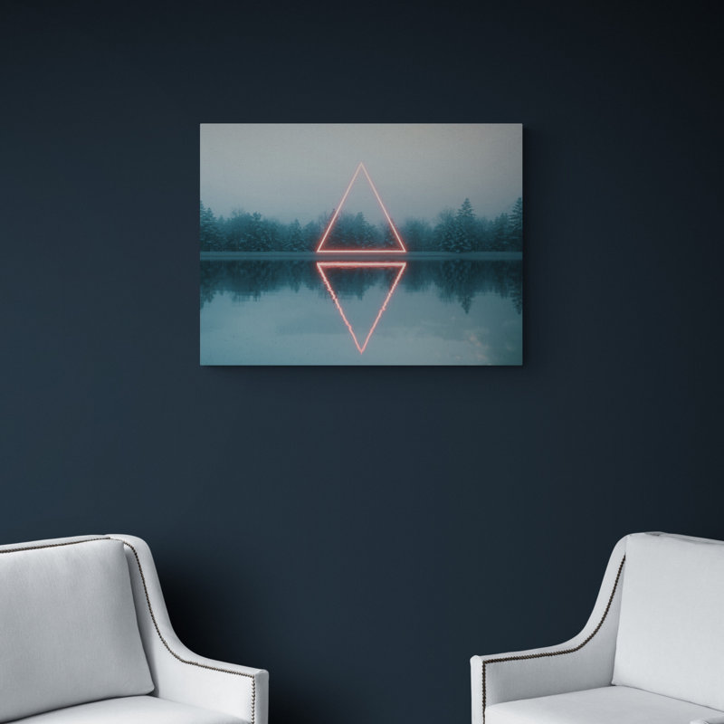 Electric Glow - Fine Art, estampe numérique sur toile tendue avec châssis, 15" H x 20" W