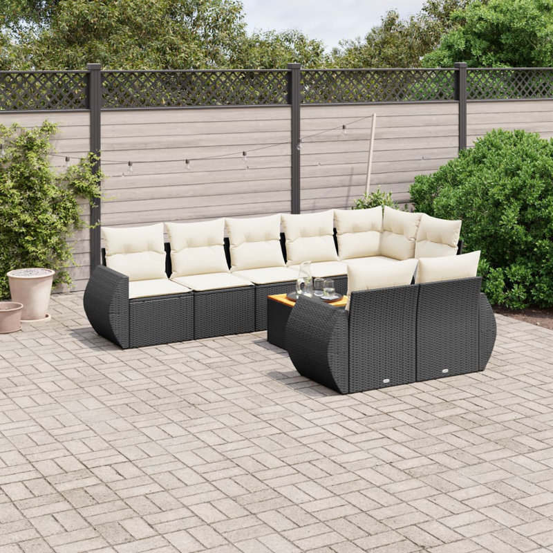 Ensemble de canapé de jardin Vidaxl