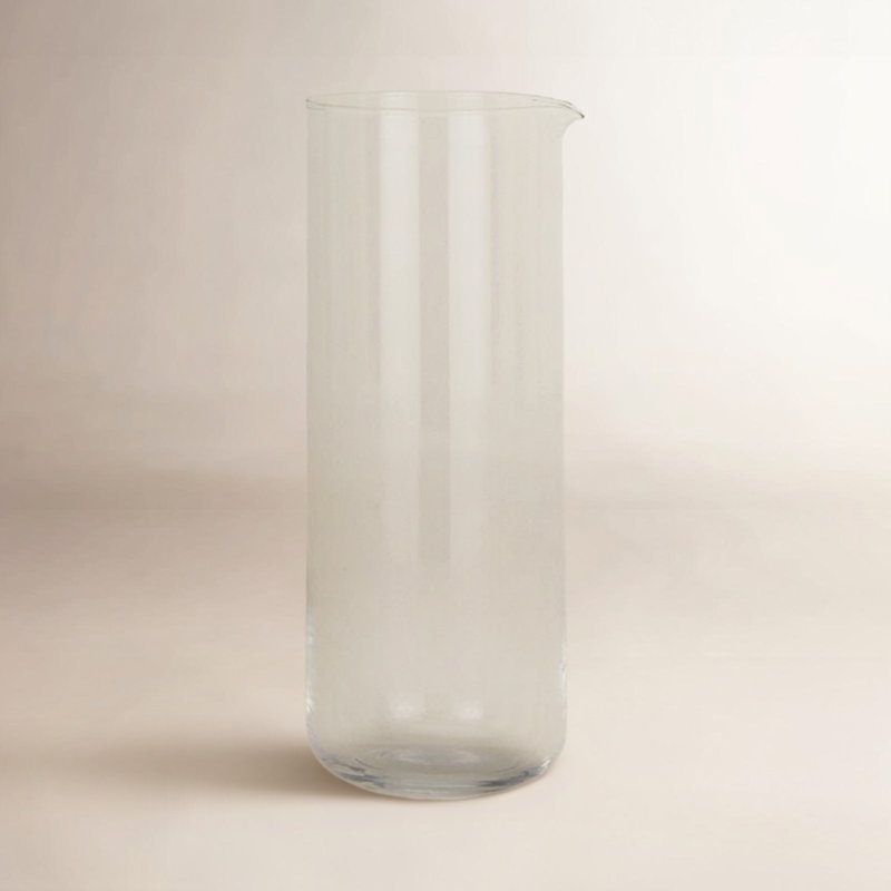 Simple Glass Pitcher