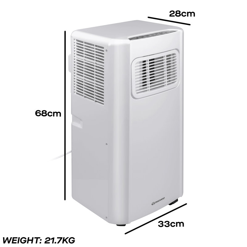 Daewoo 5000 BTU Portable air conditioner with Remote