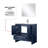Lafarre 36" W x 20" D Single Vanity 28" Mirror & Faucet Set-104788316-113110757