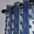 Textured Dot Sheer Sheer Curtain Pair-821689516