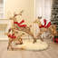 Ensemble de décoration de Noël naturel et rotin avec lumières-48964267-48964265