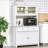 Kitchen Buffet with Hutch, Pantry Storage Cabinet, Open Microwave Countertop