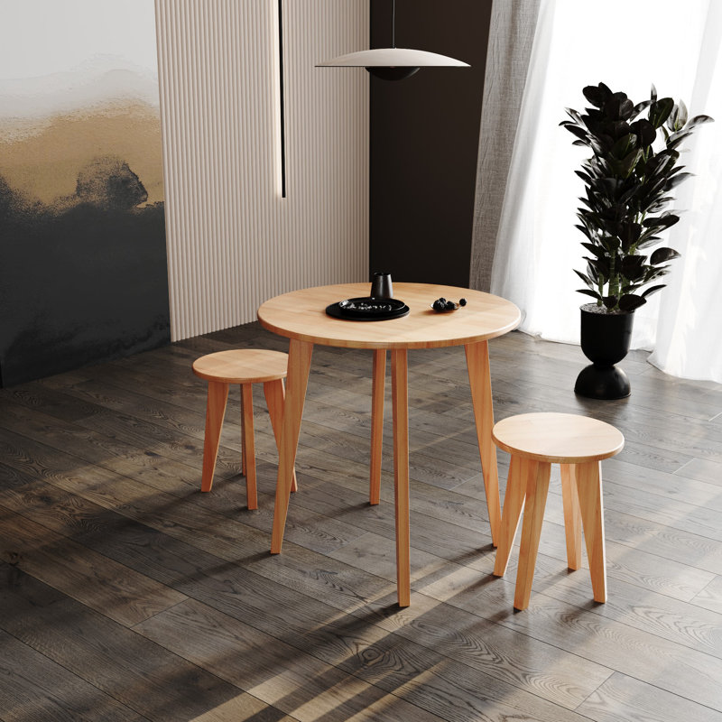 Bowers Solid Wood 4 Legs Dining Table
