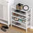 12 Pair Stackable Shoe Rack-530653048