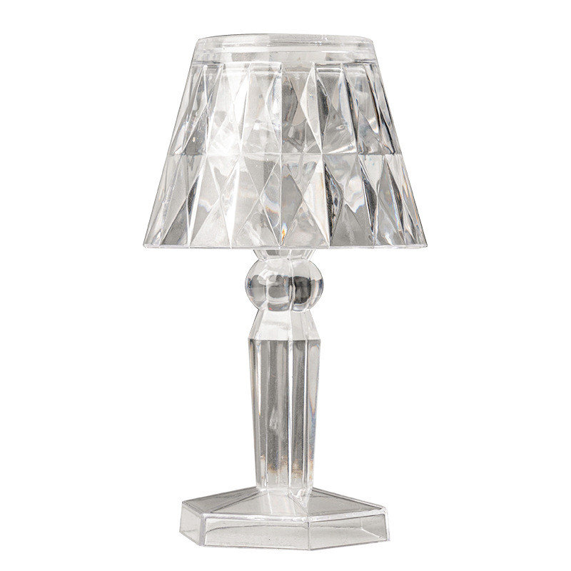 Lampe de chevet en cristal avec veilleuse, A