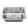 Lavendaria Series Dual Mount Stainless Steel Laundry Sink with Deep Basin in Soft Satin Finish