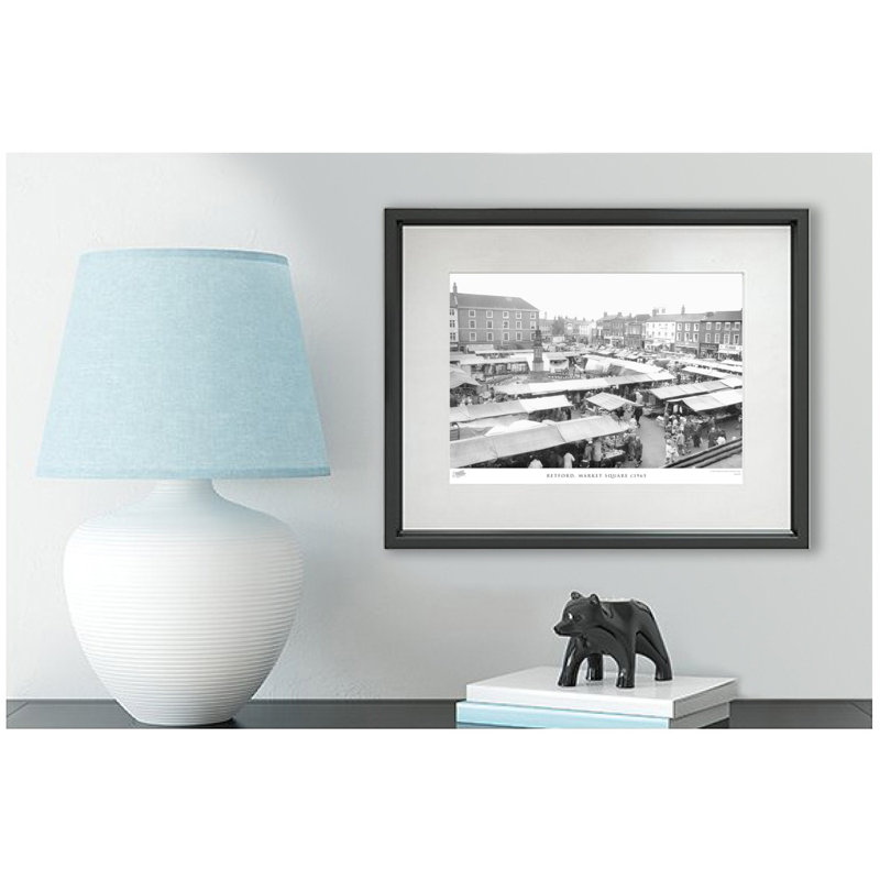 Retford, Market Square C1965 - Single Picture Frame Print, 28cm H x 36cm W x 2.3cm D