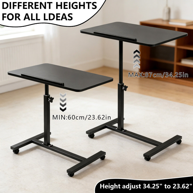23.43'' W Portable Computer Desk for Home Office