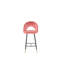 Aubin Upholstered Counter Stool with Metal Frame-1336475706
