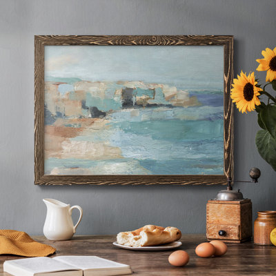 " Turquoise Cliff Wall I "
