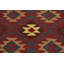 Tapis de zone en laine 5 pi 5 po x 8 pi 3 po one-of-kind noué la Lorain