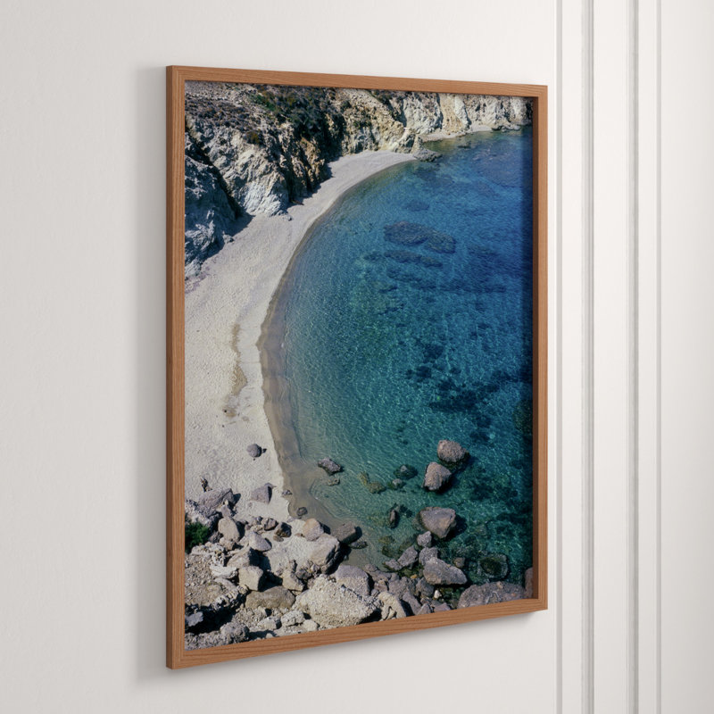 Greek Pool Framed Photographic Print