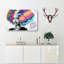 Love Is Colour Street Art In Abstract - Wrapped Canvas Print-55310737
