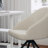 Martha Stewart Sora Upholstered Stationary Swivel Home Office Chair-89798300-89812778