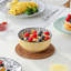 SELENE Porcelain China Dinnerware - Service for 6