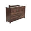 Commode double l 6 tiroirs Ashoka