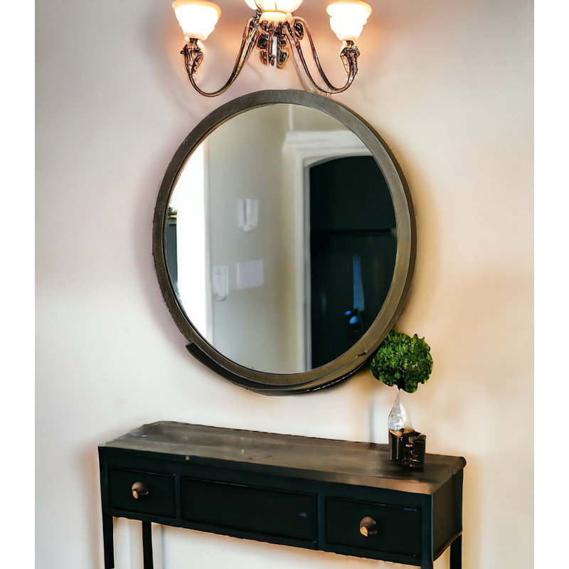 Miroir d'appoint 30 ", Brun