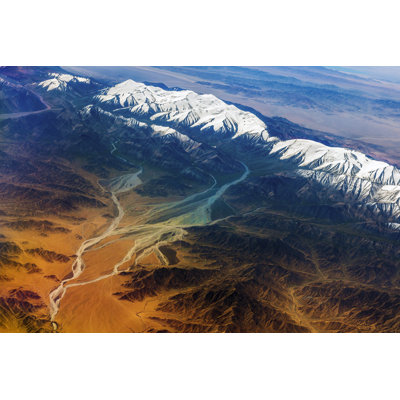 Vue aérienne du Tibet par Pavliha