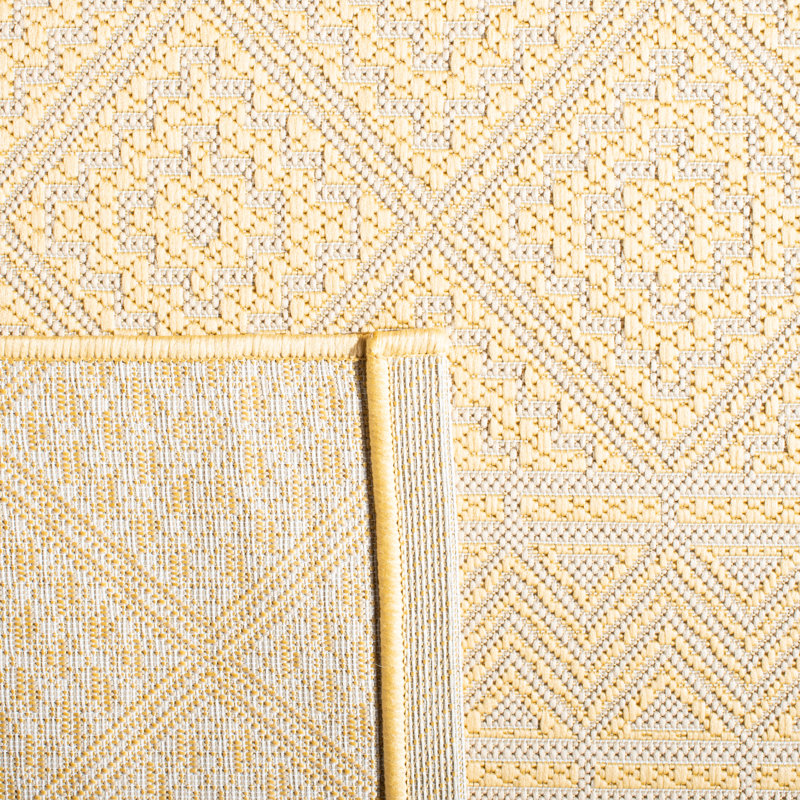 Nave Performance Solid Color Indoor/Outdoor Area Rug, Rectangle 2'7" x 5'