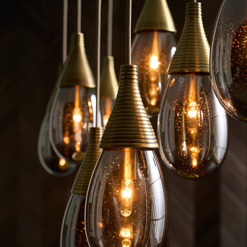 Giselle Linear Multi-Port Chandelier, 9, Does Not Apply" H x 51" W x 11" D