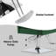 Fauteuil de coiffeuse à pompe hydraulique pour coiffeur, coiffeuse avec garniture cloutée-1385956690