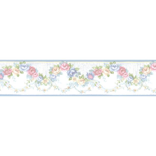 August Grove® Amaranthine Floral Border & Reviews | Wayfair