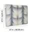 Lotus Light Stripe Geometric Wallpaper Roll-1425209166