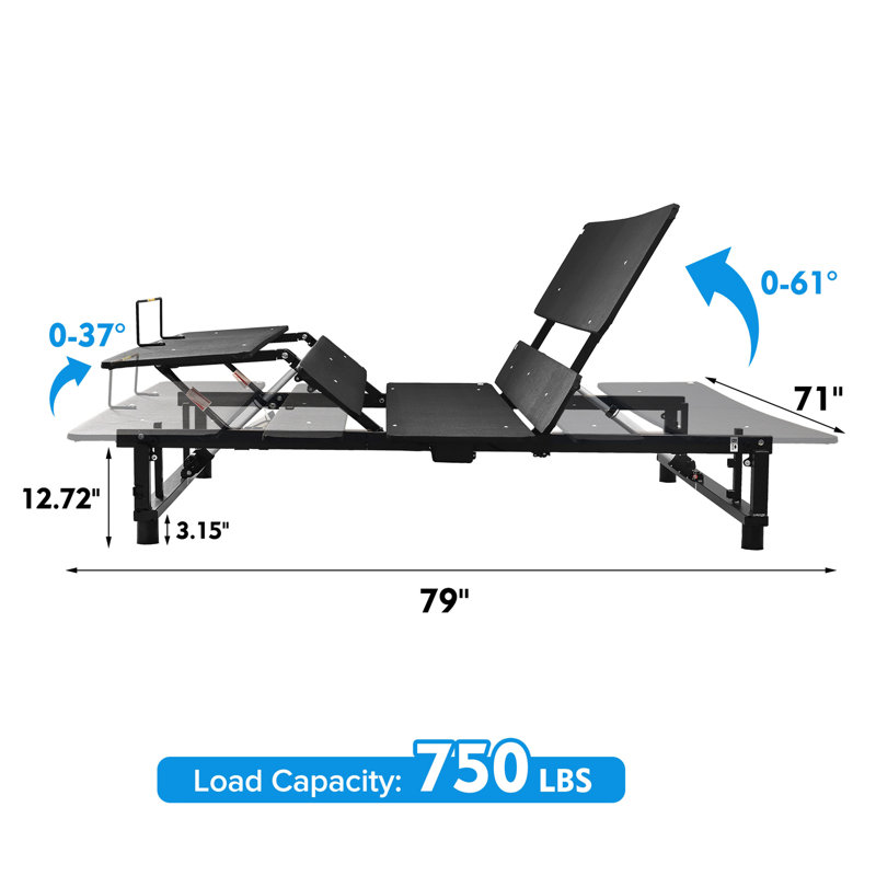 Adjustable Bed Base Frame - - Zero Gravity
