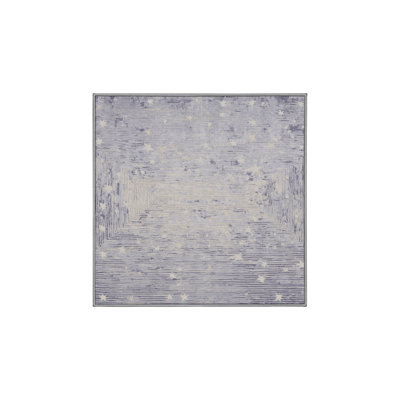 Tapis gris lavable à la machine