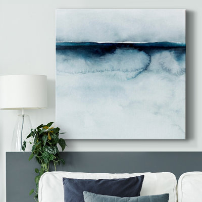 «Watercolor Crest I», reproduction sur toile