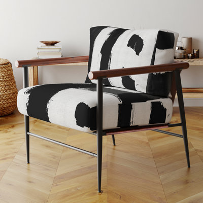 Fauteuil d'appoint rembourré Walt Crossing Paths II