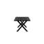 Dhairya Rectangular Metal Outdoor Bar Table , 200cm cm W 100cm cm D